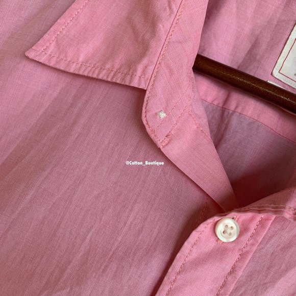 GAP Button Down Long Sleeve Corral/Pinkish color (NWOT) - Picture 4 of 6